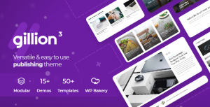 Gillion v3.2.4 - Multi-Concept Blog/Magazine & Shop WordPress Theme