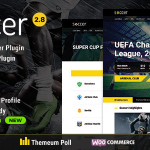 Soccer v2.8 - Sport WordPress Theme for Football, Sport Club, Sport Team