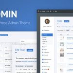 WP Admin Theme CD - A clean and modern WordPress Admin Theme