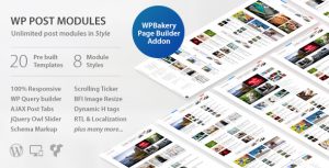 WP Post Modules for NewsPaper and Magazine Layouts v2.5.2