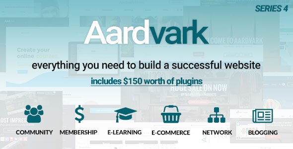 Aardvark v4.4 - Community, Membership, BuddyPress Theme
