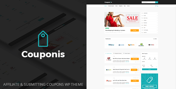 Couponis v3.1 - Affiliate & Submitting Coupons WordPress Theme