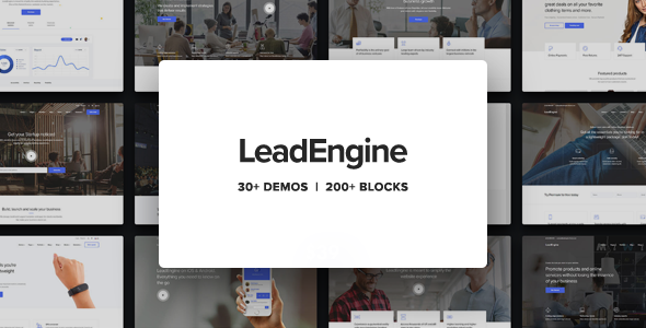 LeadEngine - Multi-Purpose Theme with Page Builder