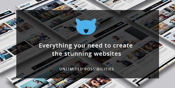 Shadowcat Nulled A News and Magazine WordPress Theme Free Download