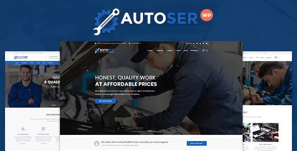 Autoser v1.0.5 - Car Repair and Auto Service Theme