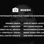Bokeh v1.2 - Photography Portfolio Theme for WordPress