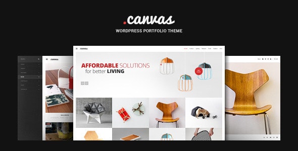Canvas v2.5.5 - Interior & Furniture Portfolio WP Theme