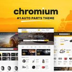 Chromium v1.3.2 - Auto Parts Shop WordPress Theme