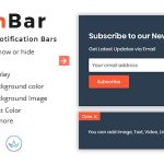 HashBar Pro v1.1.0 - WordPress Notification Bar