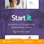 Start It v1.0.7 - Technology & Startup WP Theme