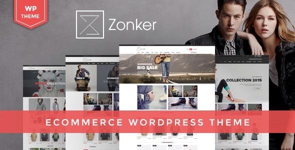 Zonker v1.6.2 - WooCommerce WordPress Theme