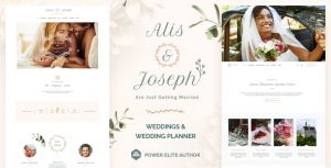 Alis v3.0 - Wedding Planner WordPress Theme