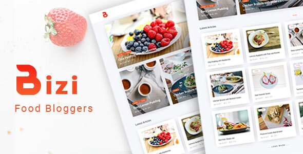 Bizi v2.0.0 - A WordPress Theme for Food Bloggers