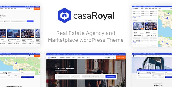 CasaRoyal v1.1.3 - Real Estate WordPress Theme