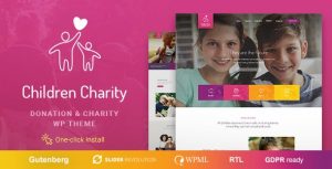 Children Charity v1.0.9 - Nonprofit & NGO WordPress Theme with Donations
