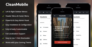Clean Mobile v1.4 - Mobile WordPress Theme