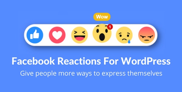 Facebook Reactions For WordPress Nulled