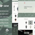 Gem v2.3.1 - Luxury eCommerce Responsive WordPress Theme
