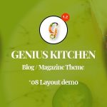 Genius Kitchen v1.2 - News Magazine and Blog Food WordPress Theme