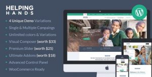 HelpingHands v2.7.2 - Charity/Fundraising WordPress Theme