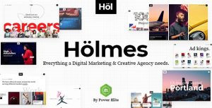 Holmes v1.1.3 - Digital Agency Theme
