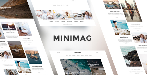 MiniMag v1.3.7 - Magazine and Blog WordPress Theme