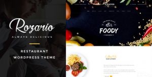 Rozario v1.4 - Restaurant & Food WordPress Theme