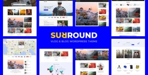 Surround v1.0.1 - Vlog & Blog WordPress Theme