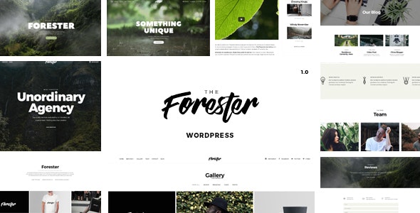 The Forester v1.2.9 - WordPress Minimalist Portfolio Theme