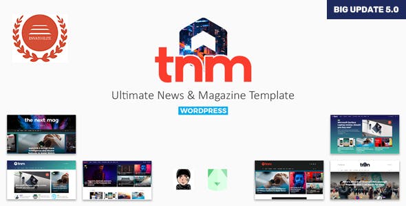 The Next Mag v5.4 - Ultimate Magazine WordPress Theme