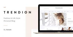 Trendion v1.1.5 - A Personal Lifestyle Blog and Magazine