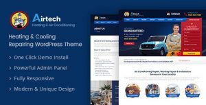 Airtech v1.3 - Plumber WordPress Theme
