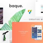 Baque v1.0.5 - Multipurpose Onepage Creative WP Theme
