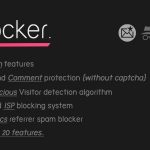 Blocker. v1.6.0 - WordPress Firewall Plugin