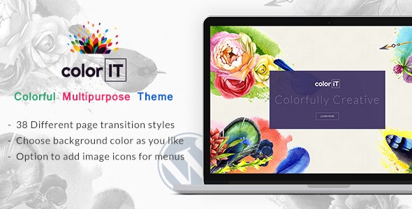 Color Folio v1.3 - Portfolio WordPress