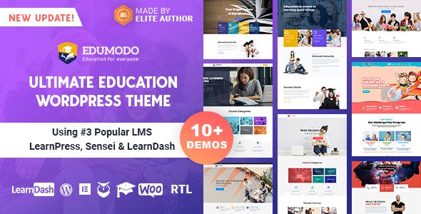 Edumodo - Education WordPress Theme Nulled