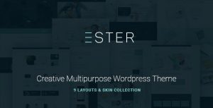 Ester v1.8.1 - A Stylish Multipurpose WordPress Theme