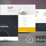 Foevis v1.3.0 - Basic WordPress Creative Theme