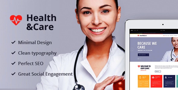 Health & Care v1.8.2 - Life Coach & Medical Doctor WordPress Theme