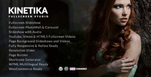 Kinetika v5.1 - Fullscreen Photography Theme