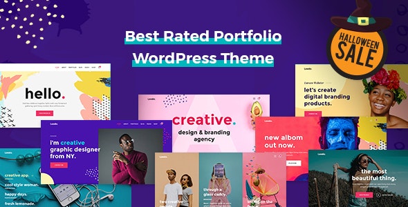 Leedo v1.1.8 - Modern, Colorful & Creative Portfolio WordPress Theme
