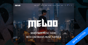 Meloo - Music Producers, DJ & Events Theme for WordPress