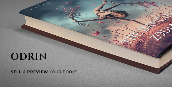 Odrin v1.2.8 - Book Selling WordPress Theme for Writers and Authors