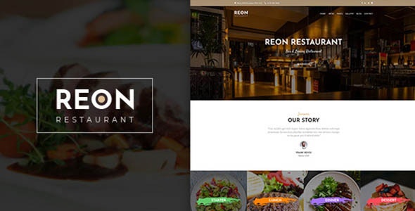 Reon v1.0.7 - Restaurant WordPress Theme
