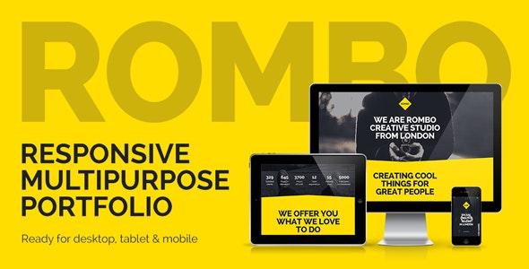 Rombo v3.0 - Responsive Multipurpose Portfolio Muse Template