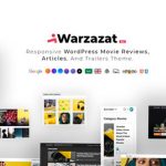 Warzazat v1.0 - Responsive WordPress Movie Reviews, Articles, And Trailers Theme