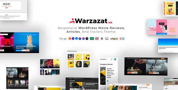 Warzazat v1.0 - Responsive WordPress Movie Reviews, Articles, And Trailers Theme