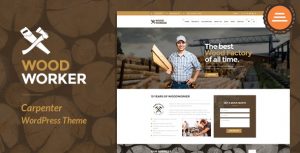 WoodWorker v3.5 - Carpenter Handy Service WordPress Theme