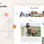 Backpack Traveler - Modern Blog WordPress Theme
