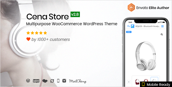 Cena Store v2.8.8 - Multipurpose WooCommerce WordPress Theme